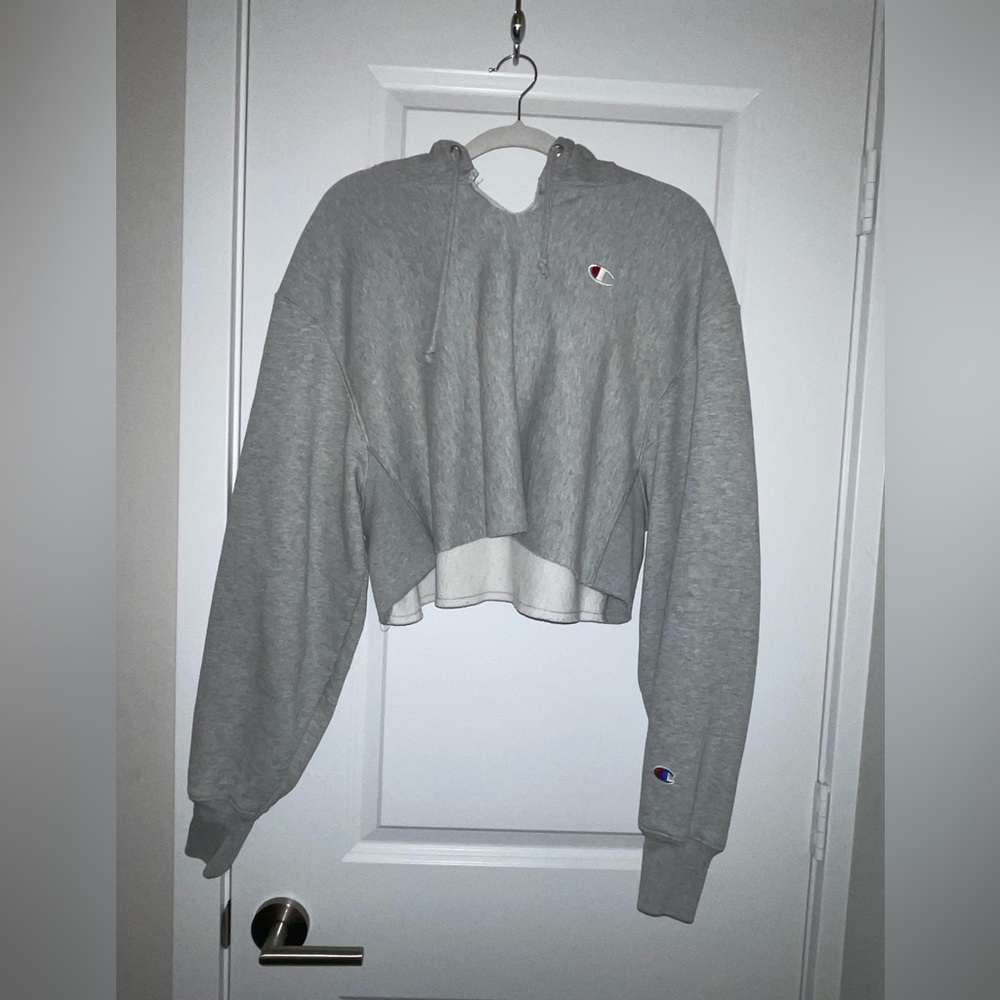 CHAMPION Cropped Hoodie